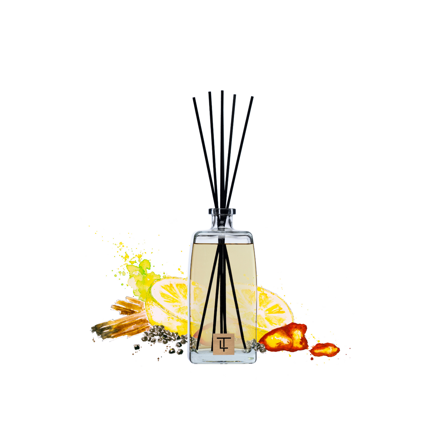 3 Litre Deluxe Diffuser - Luca - Leather & Black Amber