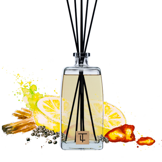 3 Litre Deluxe Diffuser - Luca - Leather & Black Amber