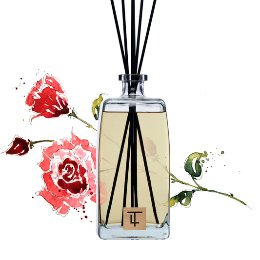 3 Litre Deluxe Diffuser - Mia - Black Rose and Oud