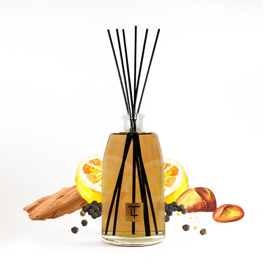 3 Litre Deluxe Diffuser - Luca - Leather & Black Amber